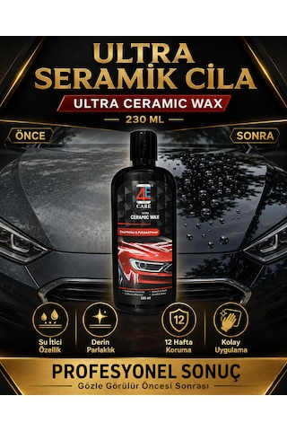 4e Ultra Seramik Boya Koruyucu Wax Uygulama Süngeri Ve Mikrofiber Bez Aracınızın Çizilmelerine Son