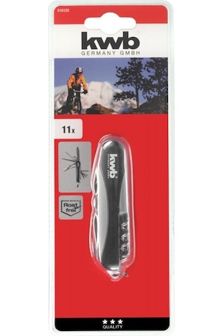 Kwb 016120 Çok Amaçlı El Aleti 11 Fonksiyonlu Siyah