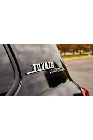 Toyota Land Cruiser Heritage Edition Arka Yan Sütun Yazı Amblem R