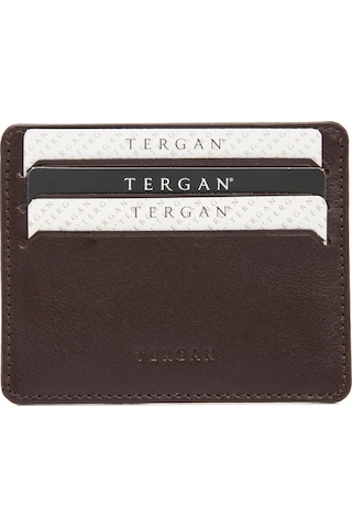 Tergan Kahve Deri Unisex Kredi Kartlık 1050B07