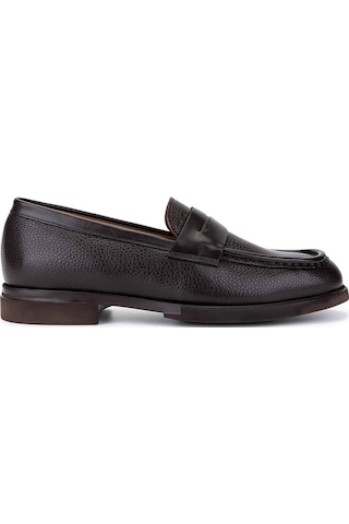 Tamer Tanca Erkek Hakiki Deri Kahverengi Loafer Ayakkabı 537 3819 Erk Ayk Sk25-26 Kahve Dr/gyk Kahverengi