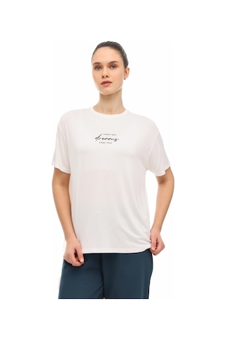 Kinetix Wl 11ponto 6fx Ekru Kadın Kısa Kol T-shirt 000000000102158368 Bej