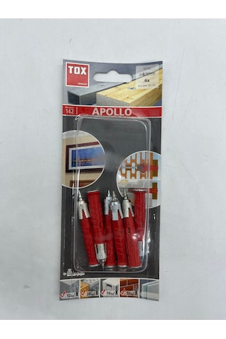 Tox Apollo Çok Amaçlı Vidalı Dübel 8X60 Mm