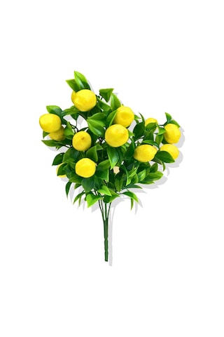 Cihan Çiçekçilik Yapay Limon Demeti Beyaz