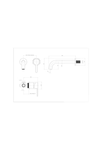 Roca A5A358AC0K Carelia Ankastre Lavabo Bataryası Krom + İç Set