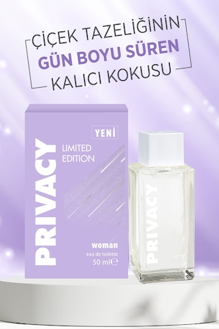 Privacy Limited Edition Kadın Parfüm EDT 3 x 50 ML