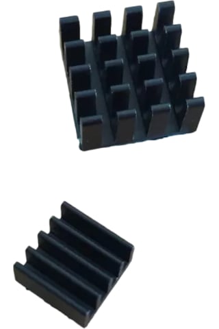 Raspberry Pi Heat Sink Aluminum Black