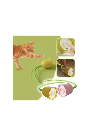 Hareketli Çiçek Kedi Oyuncağı Hareketli Çiçek Kedi Oyuncağı