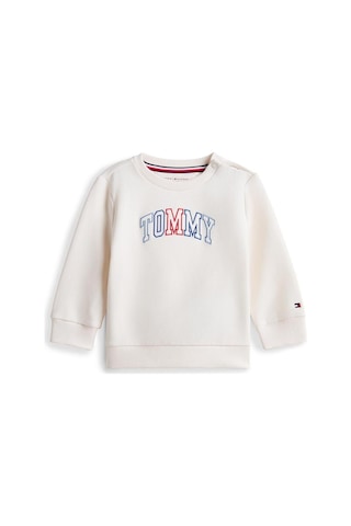 Tommy Hilfiger Bebek Sweat Kn0kn02394 Ekru