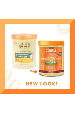 Cantu Shea Yağı Keten Tohumu ve Zeytin Yağlı Maksimum Tutma ve Şekillendirici Jöle 517 G