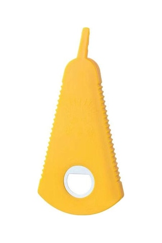 Konserve Şişe Açacağı Hafif Emek Tasarrufu Sağlayan Plastik Çok Amaçlı Kavanoz Kaymaz Şişe Açacağı Mutfak İçin Sarı