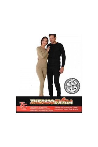 Thermo Baby Thermoekstra Termal Içlik Seti Unisex Destekli -20 Derece Siyah