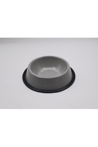 Ans Kedi ve Köpek İçin Çelik Mama Su Kabı 18 CM