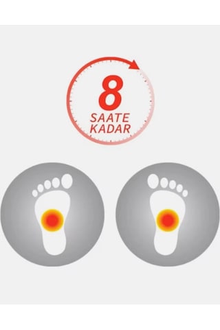 Hot-comfort 8 Saat Etkili Ayak Isıtıcı Pad 12x2'li Paket Beyaz