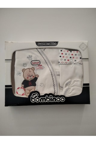 Zıbın Bebek 5 Parça Lacivert Pamuklu Çok Renkli