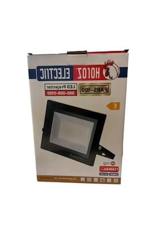 Pars-100 100 Watt 6400k Beyaz Işık Smd Led Projektör 100w Açık Lacivert