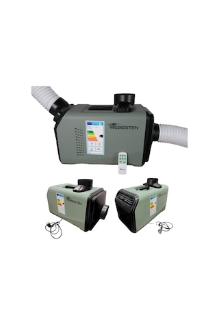 Webesten Karavan Tekne Kamp Portatif Klima 220v - 1500w-1209 Çok Renkli