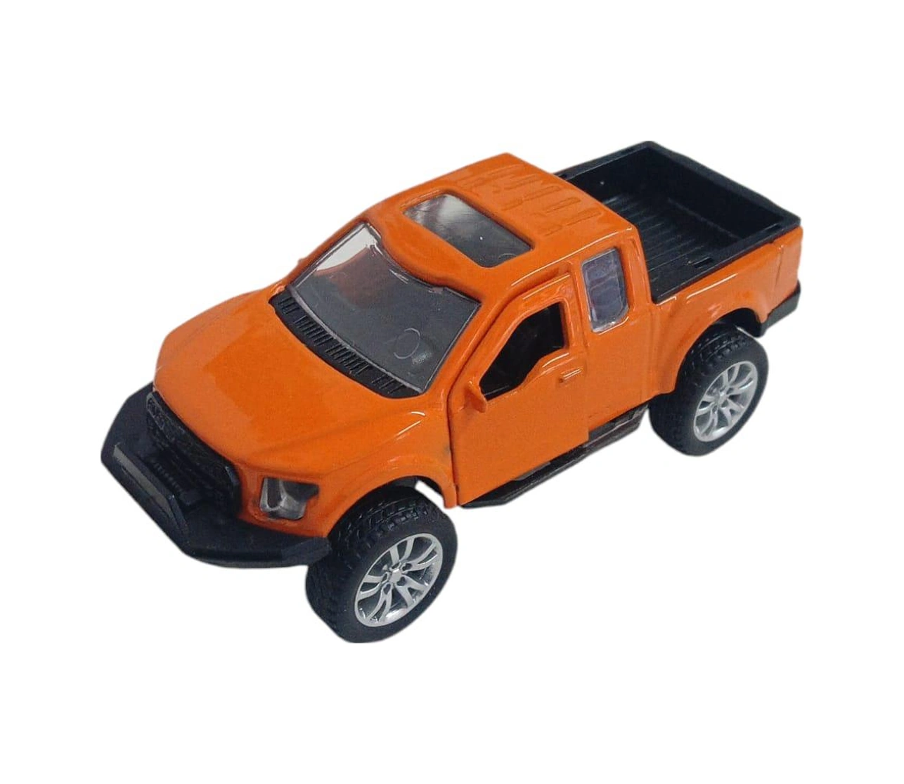 Çek Bırak Metal Arazi Aracı 13 Cm - Turuncu Yeşil