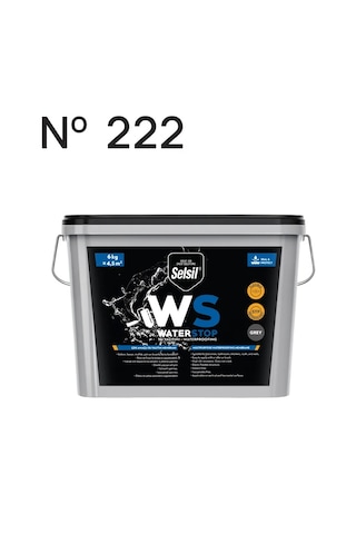 Selsil Waterstop Çok Amaçlı Su Yalıtım Membranı 6kg 4,5m2