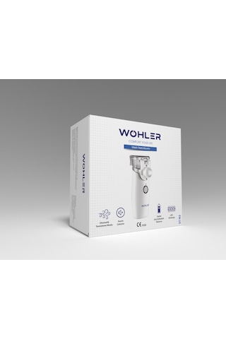 Wohler Taşınabilir Mesh Hava Makinesi Şarjlı Sessiz Nebulizatör