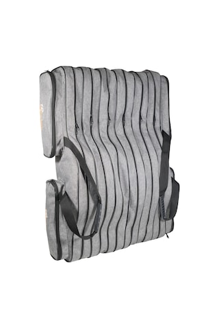 Wolfish 6 Gözlü 100 Cm Olta Çantası Gri 4 Cepli