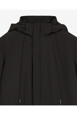 Skechers M Long Puffer Jacket Erkek Siyah S2620117-3817