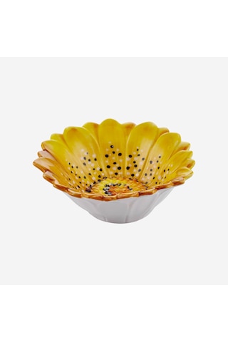 Edelweiss İtaly Sarı Seramik Kase 16 Cm