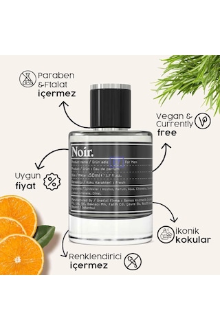 E3 Erkek Edp Parfüm 50 Ml Çiçek - Meyve