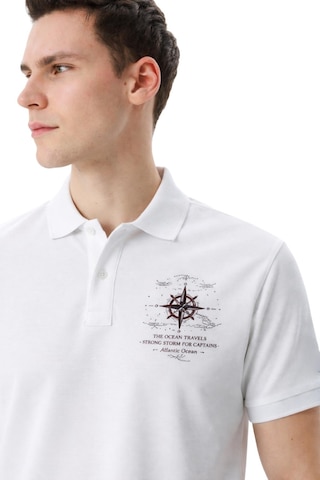 Arma Ar-ma Erkek Polo Yaka Tişört Resim Baskili Örme Kumaş Regular Fit %100 Pamuk 30/1 Çift Toplama Penye Pike Y31374358902 Beyaz-b1