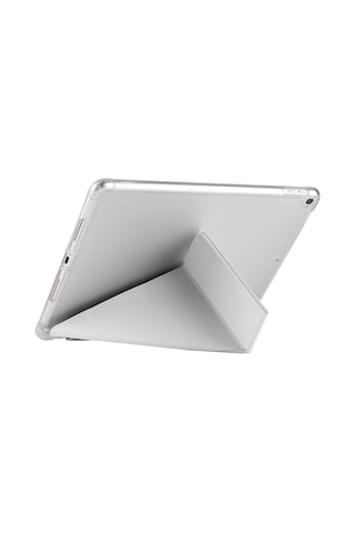 Apple Uyumlu iPad Pro 10.5 7.nesil Kılıf Zore Tri Folding Kalem Bölmeli Standlı Kılıf Kapaklı Kılıf