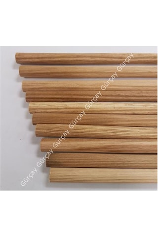 Ahşap Kavela Çubuk 100Cm - 8Mm 10 Adet