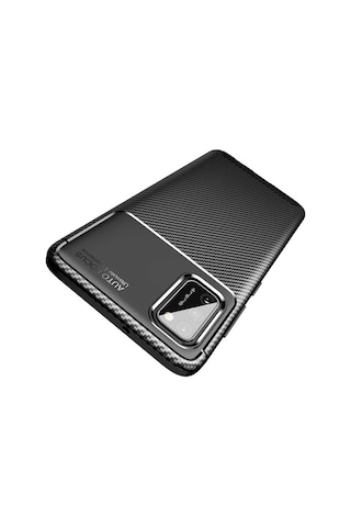 Samsung Uyumlu Galaxy A02S Kılıf Zore Negro Silikon Kapak-Kahverengi