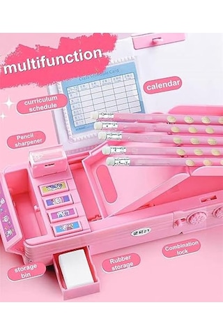 Açılır Çok İşlevli Kalem Kutusu Çocuklar İçin Kawaii Kalem Kutusu Çantası Okul Öğrenc Kalemlik Cetvel Kiti Kalem Kutuları 46088165