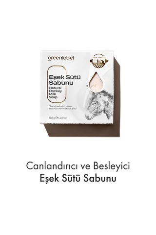 Greenlabel Doğal Eşek Sütü Sabunu 120 G