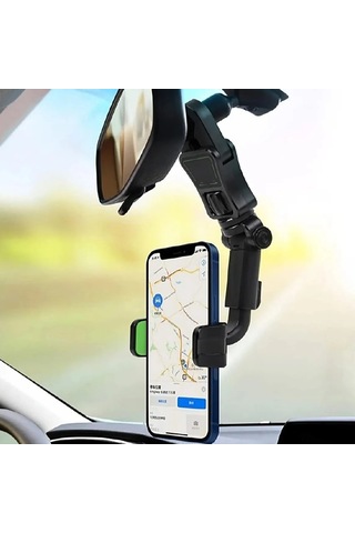 Powerstar ATT-47 Araç İçi Dikiz Aynası Telefon Tutucu