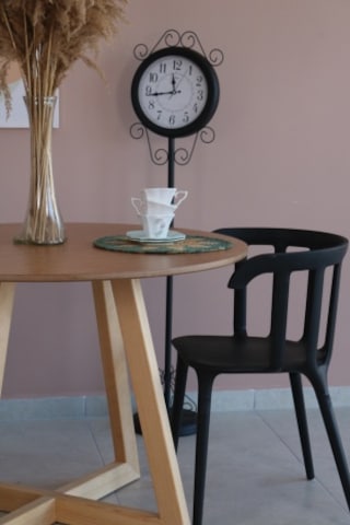 BAMBU -ÇAM  Renk  Yuvarlak Yemek Masası, Modern BAMBU MDF  Yemek
