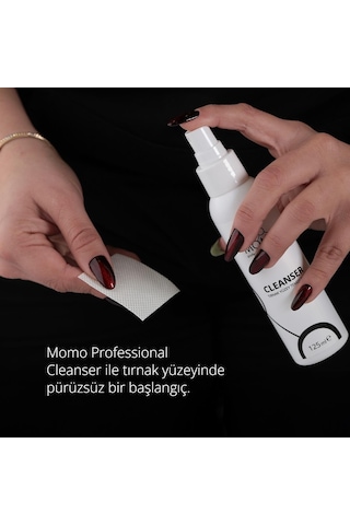 Momo Professional Tırnak Yüzey Temizleyici 125 ML