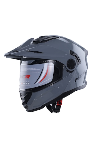Ncr X-Cross Çene Açılır Ece-22.06 Kask Nardo Gri