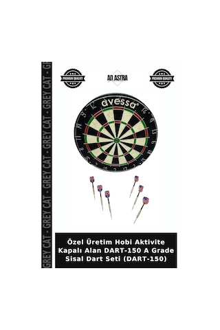 Özel Üretim Hobi Aktivite Kapalı Alan Dart-150 A Grade Sisal Dart Seti Dart-150