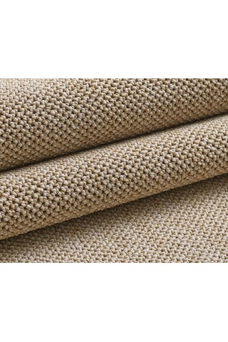 Yumuşak Bukleli Sisal Jüt Salon Oturma Odası Bej Renkli Halı Bej