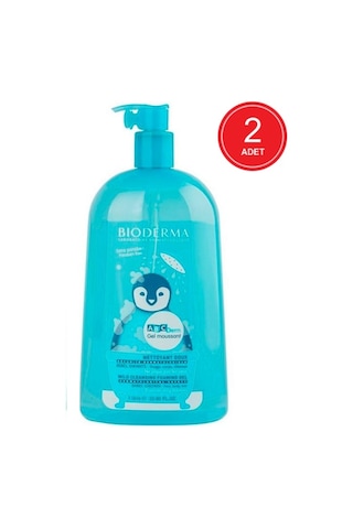 Bioderma Abcderm Foaming Bebek & Çocuk Saç ve Vücut Temizleme Jeli 2 x 1 L