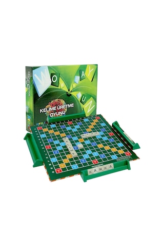 Scrabble Türkçe Kelime Oyunu - Kelime Üretme Oyunu Akıl Ve Zeka Oyunu - Scrabble Oyunu