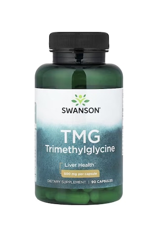 Swanson Tmg Trimethylglycine Betaine Anhydrous Liver Health 500 Mg 90 Capsules Aromasız