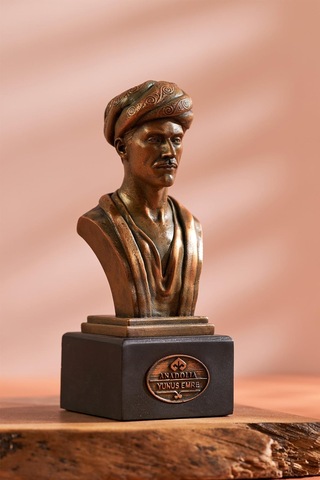 Yunus Emre Mermerit Büst Heykel