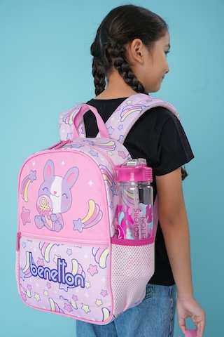 United Colors Of Benetton. Kız Çocuk 3'lü Çanta Seti Açık Pembe