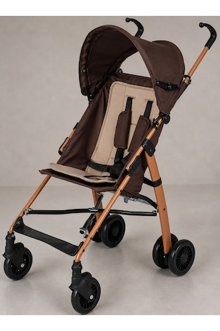 Chubby Baby Baston Bebek Arabası Ergonomik 5 Nokta Emniyet Kemerli