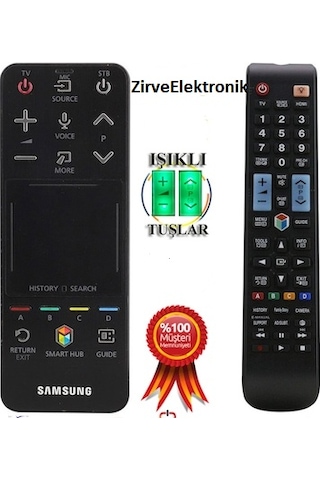 Samsung Uyumlu Dokunmatik Sihirli Kumanda Yedek Kumanda