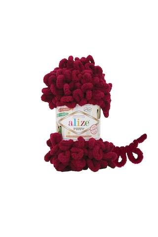 Alize 5 Adet Puffy El Örgü Ipliği 5'li Paket - 100 Gr. 9 Mt. Parmak Örgü Ipi - Şevval Tuhafiye 987