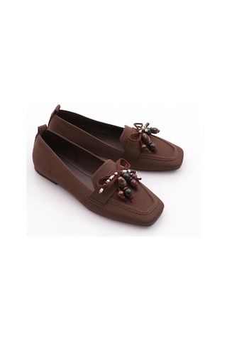 Dgn Pm386-k4004 Kadin Babet Kahve Triko