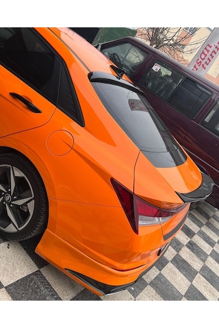 Hyundai Elentra 2021... Camüstü Spoiler---fibersan Tuning